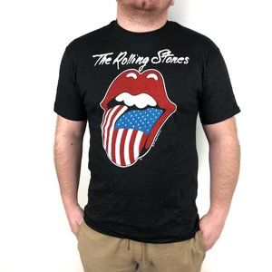 vintage 80s rolling stones tour shirt